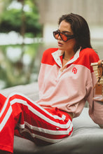 Load image into Gallery viewer, AJ Vintage Knit Sweatshirt Soft Blush | Araminta James