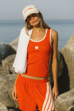 Load image into Gallery viewer, Manzana Rib Tank Apple Red | Araminta James