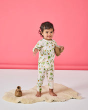 Load image into Gallery viewer, Sweet Daisy Organic Long Sleeve Romper | Kip &amp; Co