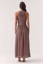 Load image into Gallery viewer, Delilah Maxi Dress, Mocha Polka | Sovere