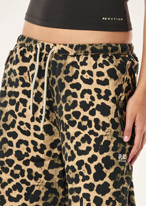 Discovery Cotton Pant Leopard Print | P.E Nation