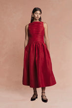 Load image into Gallery viewer, Val Dress Ruby / Lovaan