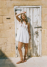 Load image into Gallery viewer, Bellamy Mini Dress white / Auguste