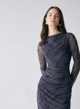 Load image into Gallery viewer, Marble Midi Dress Marble / Esmaee