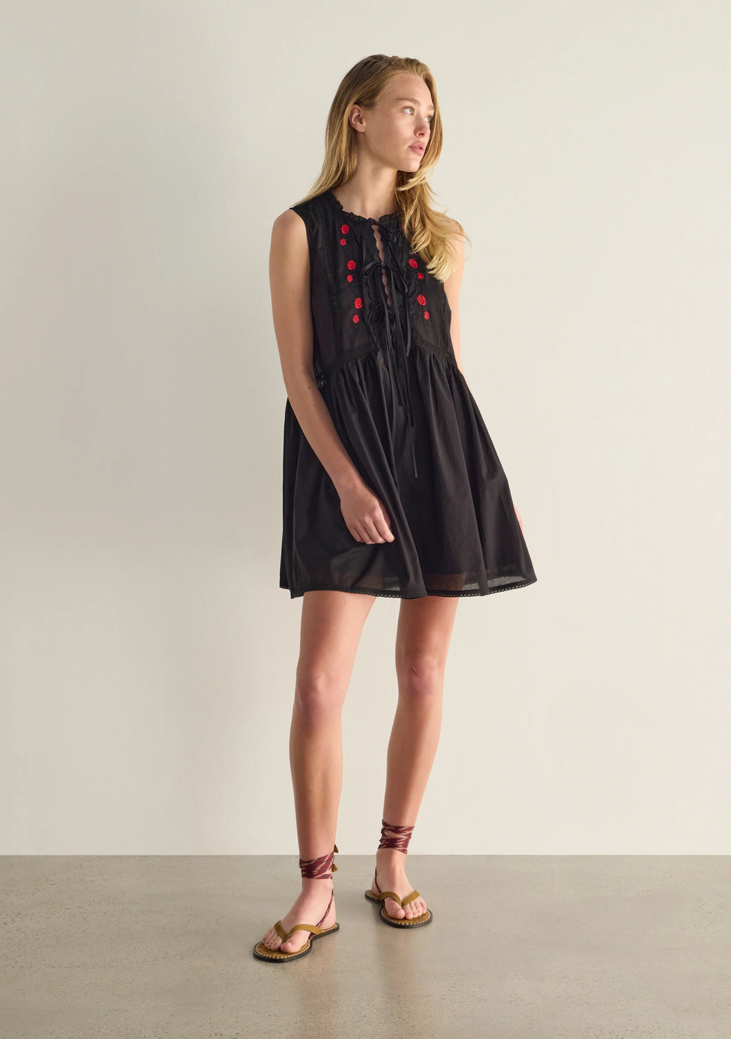 Bellamy Mini Dress Black / Auguste
