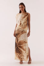 Load image into Gallery viewer, Odette Drape Dress Lemon Orchid | Sovere