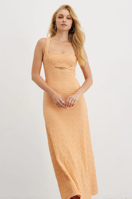 Kaya Dress Peach / Sovere