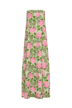 Load image into Gallery viewer, Alessia Dress Pink Jardin / Palm Noosa