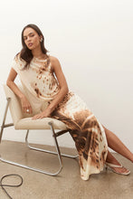 Load image into Gallery viewer, Odette Drape Dress Lemon Orchid | Sovere