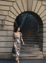 Load image into Gallery viewer, Argyle Midi Dress Argyle / Esmaee