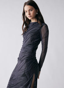 Marble Midi Dress Marble / Esmaee