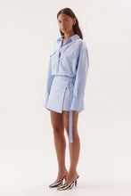 Load image into Gallery viewer, Blume Combo Shirt Dress Blue / Sovere