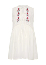 Load image into Gallery viewer, Bellamy Mini Dress white / Auguste