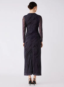 Marble Midi Dress Marble / Esmaee