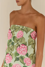 Load image into Gallery viewer, Alessia Dress Pink Jardin / Palm Noosa