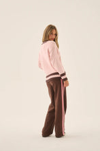 Load image into Gallery viewer, AJ V Neck Knit Sweater Dusty Rose / Araminta James