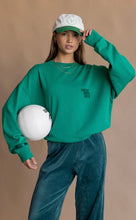 Load image into Gallery viewer, NYC SWEATSHIRT WASHED IVY | Araminta James