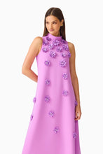 Load image into Gallery viewer, Solenne Halter Maxi Dress, Purple / Elliatt