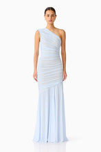 Load image into Gallery viewer, Florencea One Shoulder Gown in Powder Blue / Elliatt