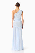 Load image into Gallery viewer, Florencea One Shoulder Gown in Powder Blue / Elliatt