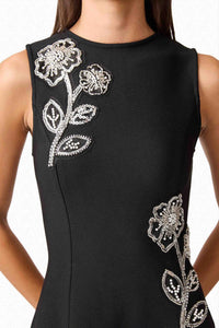 Soleil A-Line Midi Dress | Elliatt
