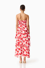 Load image into Gallery viewer, Melia Tiered Gown in Pink &amp; Red | Elliatt