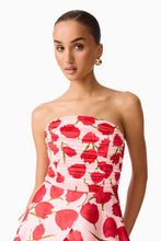 Load image into Gallery viewer, Melia Tiered Gown in Pink &amp; Red | Elliatt