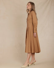 Load image into Gallery viewer, Mattea Cotton Poplin Shirt Dress | Amelius