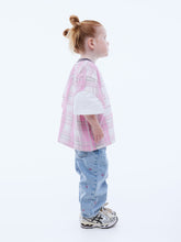 Load image into Gallery viewer, Kids Lunar Jersey, Pink Check | Ena Pelly