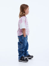 Load image into Gallery viewer, Kids Lunar Jersey, Pink Check | Ena Pelly