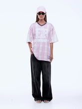 Load image into Gallery viewer, Lunar Jersey Pink Check | Ena Pelly