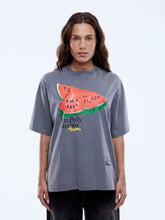 Load image into Gallery viewer, Watermelon Tee, Washed Grey | Ena Pelly
