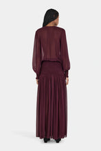 Load image into Gallery viewer, Elliana Maxi Dress Pinot | Hansen &amp; Gretel