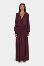 Load image into Gallery viewer, Elliana Maxi Dress Pinot | Hansen &amp; Gretel