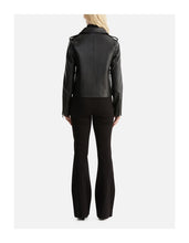 Load image into Gallery viewer, Essential Leather Biker Jacket 2.0 Black | Ena Pelly