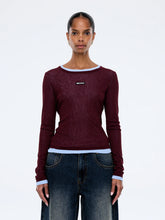 Load image into Gallery viewer, Blair LS Top - Deep Cherry Red | Ena Pelly