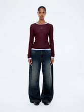 Load image into Gallery viewer, Blair LS Top - Deep Cherry Red | Ena Pelly