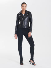 Load image into Gallery viewer, Essential Biker Jacket, Blk/Silver | Ena Pelly