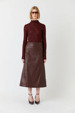 Load image into Gallery viewer, Clea Midi Skirt Mulberry | ESMAEE