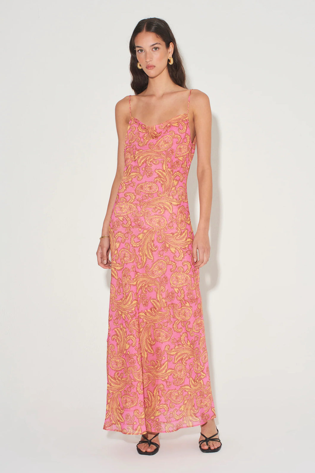 Florencia Dress Pink Spice | Hansen and Gretel
