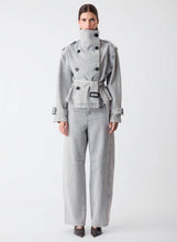 Load image into Gallery viewer, Concord Denim Jacket - Grey Denim | Esmaee