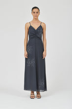 Load image into Gallery viewer, Flicker Maxi Slip Dress, Smoke | Third Form