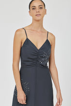 Load image into Gallery viewer, Flicker Maxi Slip Dress, Smoke | Third Form
