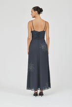 Load image into Gallery viewer, Flicker Maxi Slip Dress, Smoke | Third Form