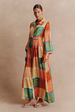 Load image into Gallery viewer, Frankie Shirt Dress - Paisley Tile / Hansen &amp; Gretel