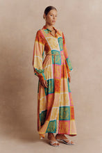 Load image into Gallery viewer, Frankie Shirt Dress - Paisley Tile / Hansen &amp; Gretel