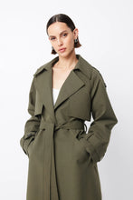 Load image into Gallery viewer, Franklin Trench Coat Khaki | Mossman