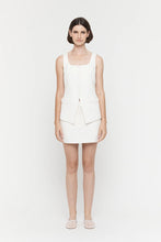 Load image into Gallery viewer, Anina Classic Waistcoat, White | Friend of Audrey