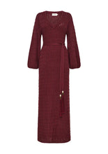 Load image into Gallery viewer, Furilia Knit Maxi Dress, Cherry Lacquer | Ministry of Style