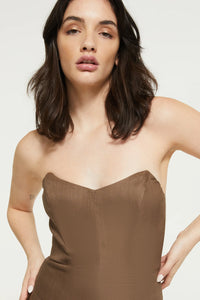 Mamacita Bustier, Cocoa | Ginia